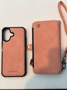 Defencase for iPhone 17 Magnetic Wallet Case